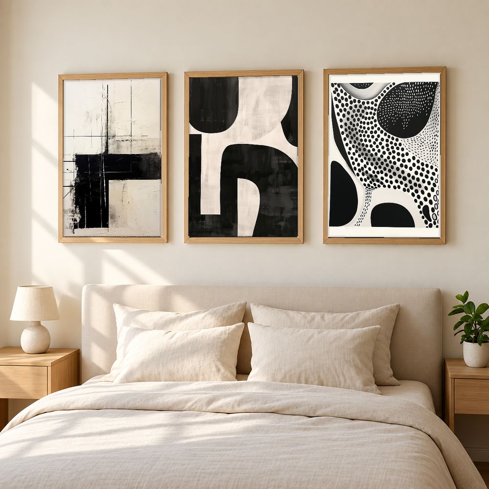 Set de cuadros decorativos que combinan