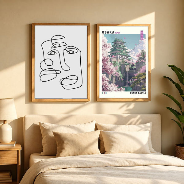 Set de 2 cuadros decorativos que combinan