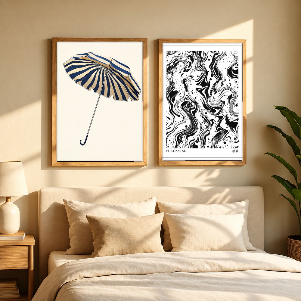 Set de 2 cuadros decorativos que combinan