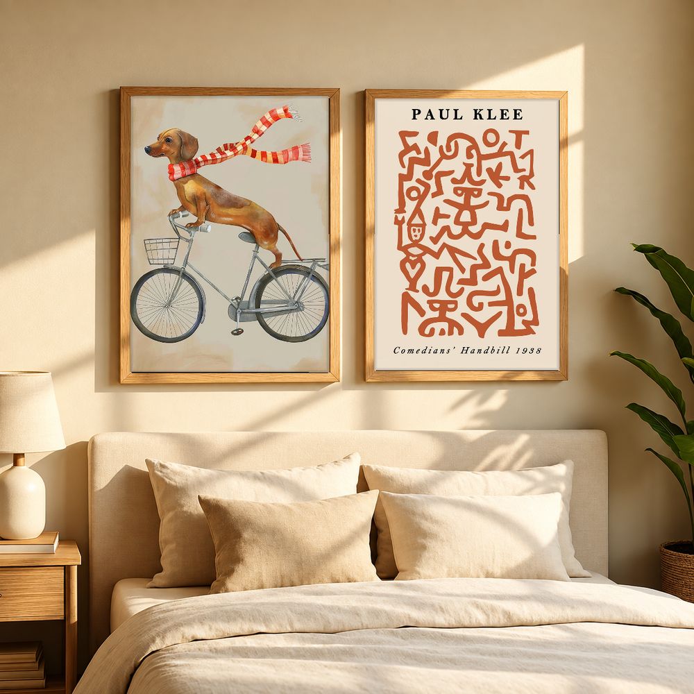 Set de 2 cuadros decorativos que combinan