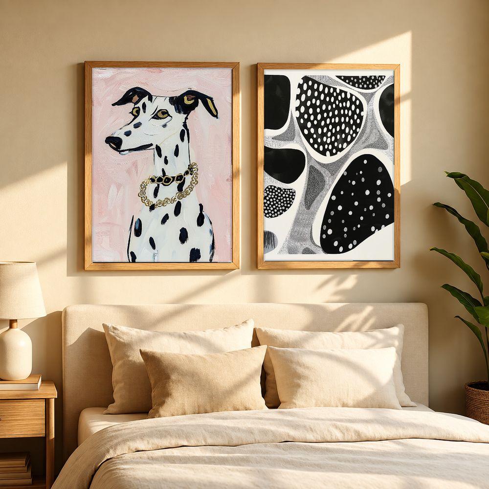 Set de 2 cuadros decorativos que combinan