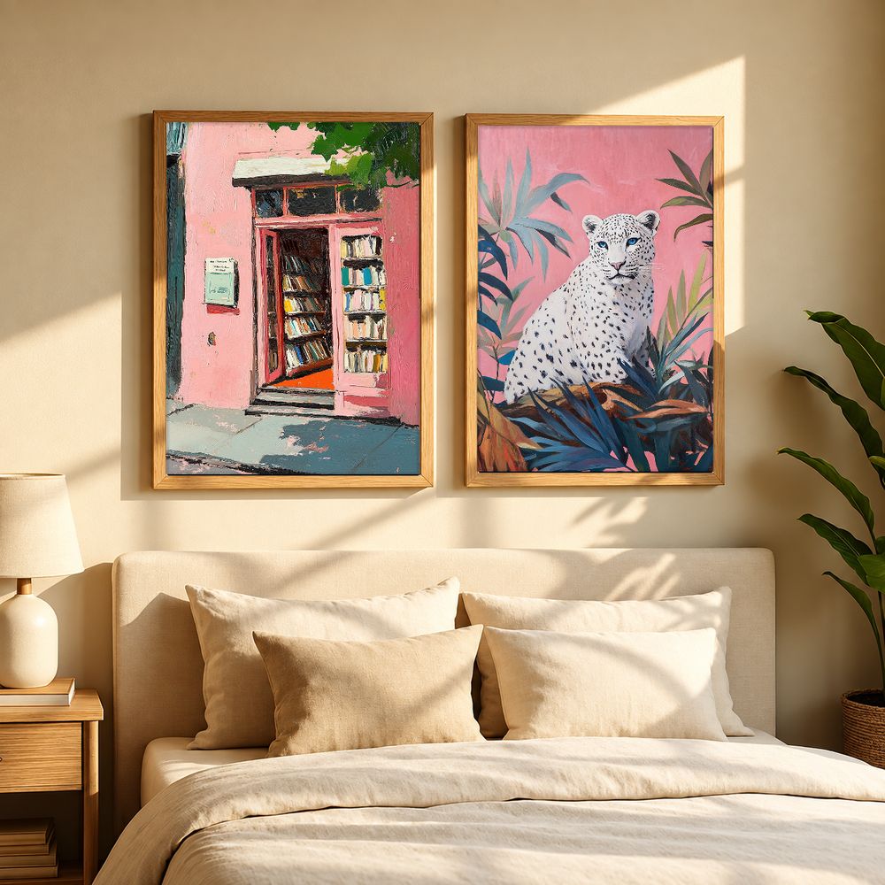 Set de 2 cuadros decorativos que combinan