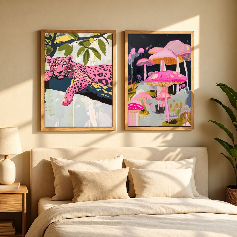 Set de 2 cuadros decorativos que combinan