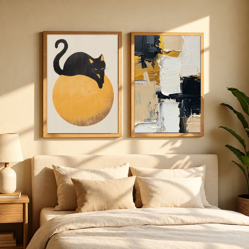 Set de 2 cuadros decorativos que combinan