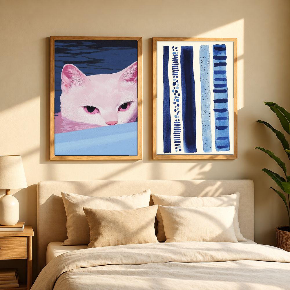 Set de 2 cuadros decorativos que combinan
