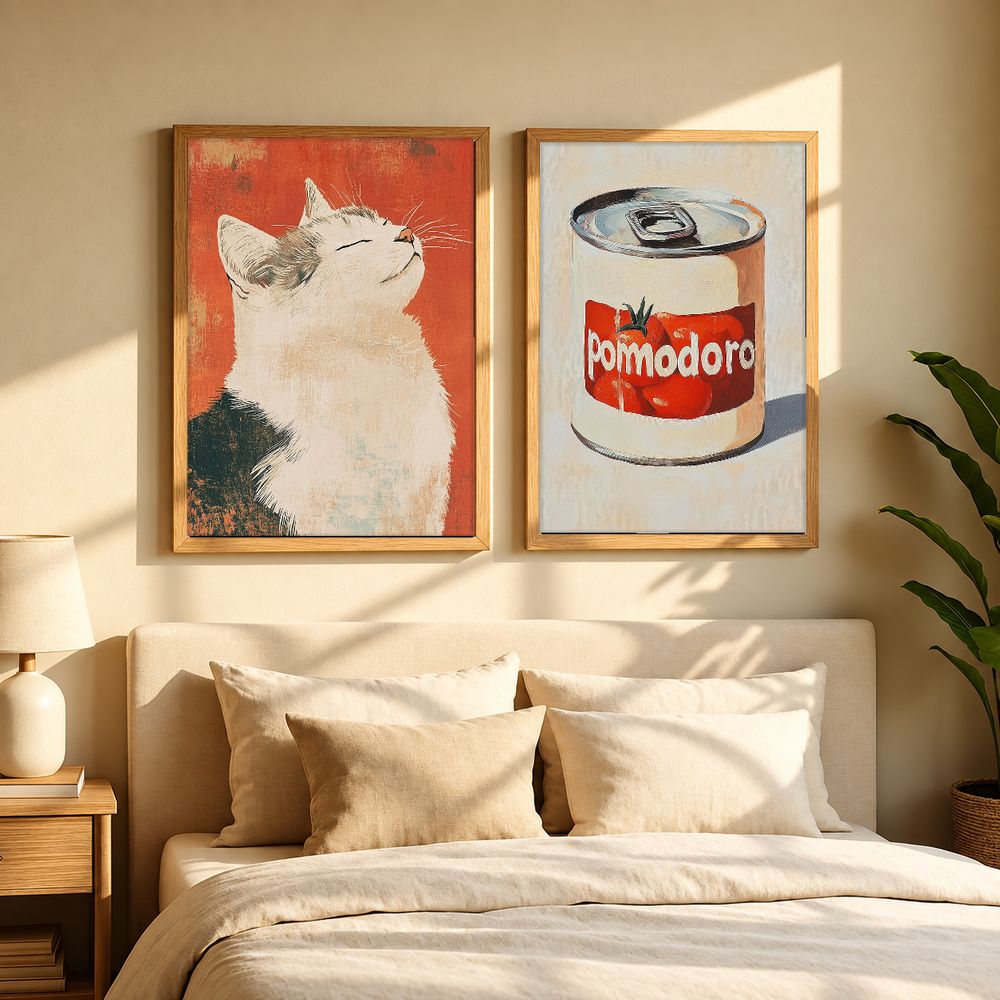 Set de 2 cuadros decorativos que combinan