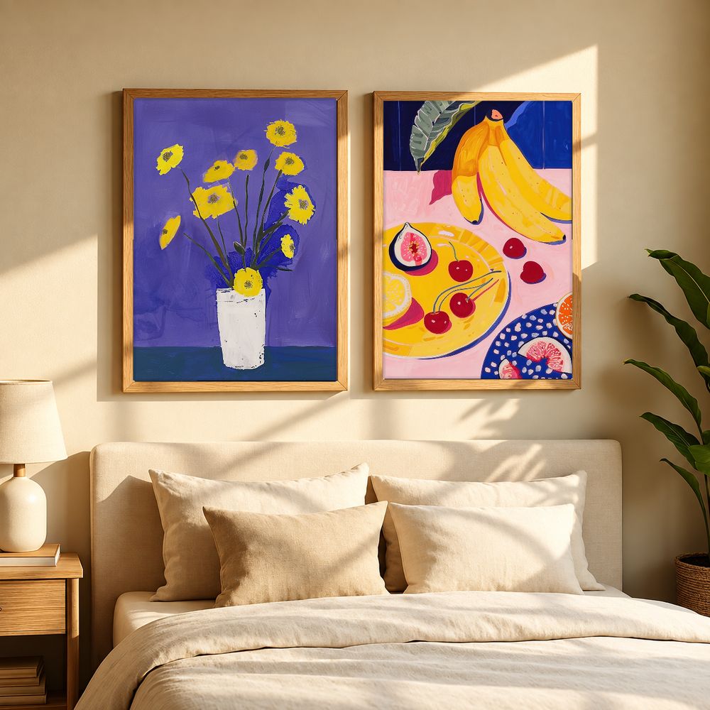 Set de 2 cuadros decorativos que combinan