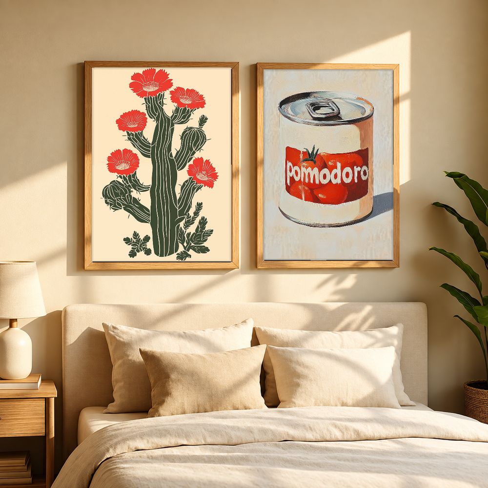 Set de 2 cuadros decorativos que combinan