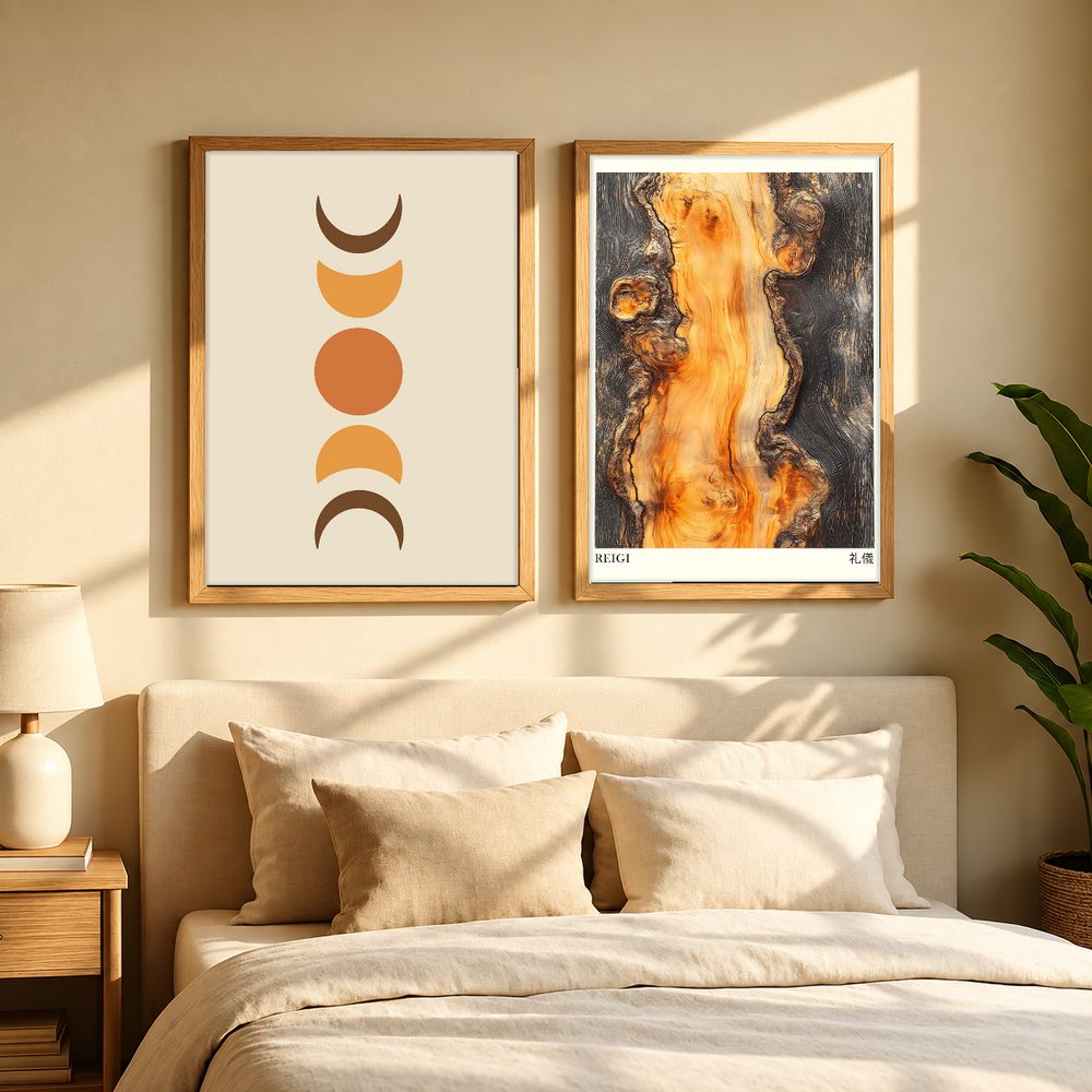 Set de 2 cuadros decorativos que combinan