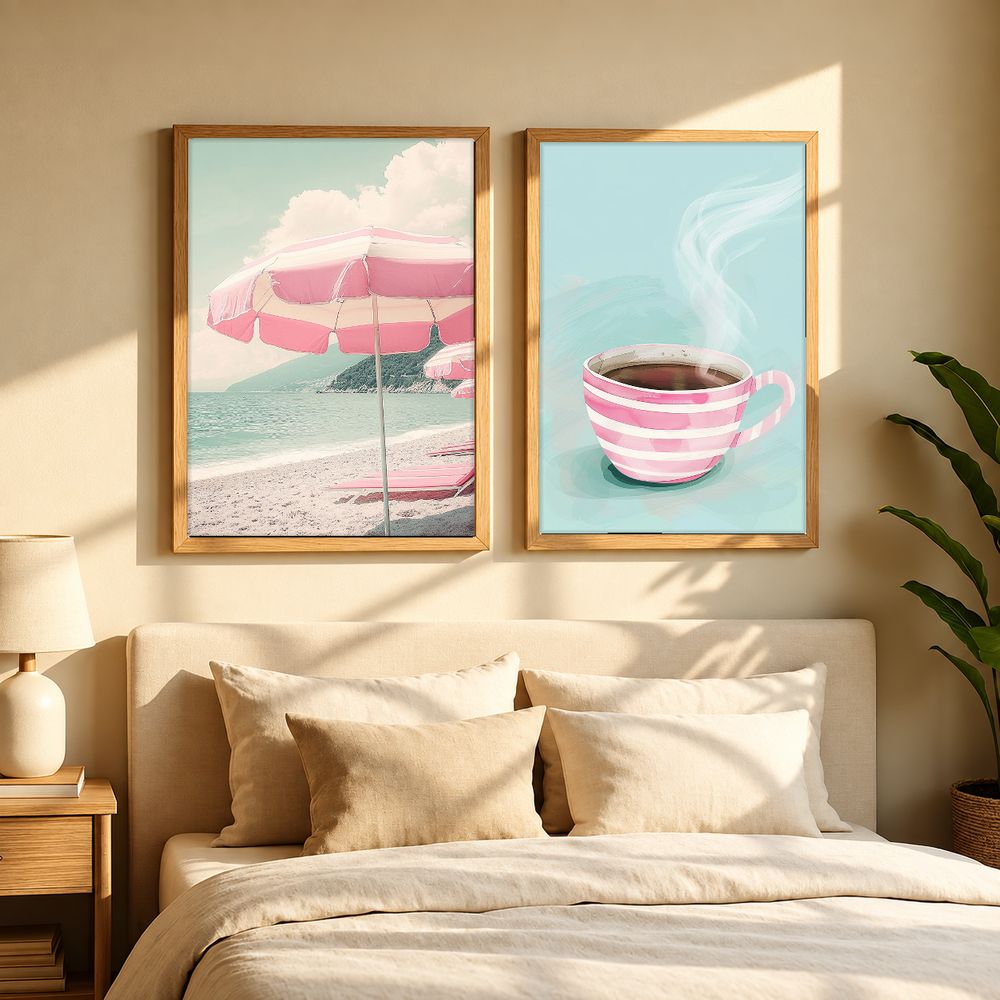 Set de 2 cuadros decorativos que combinan