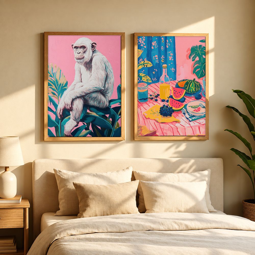 Set de 2 cuadros decorativos que combinan