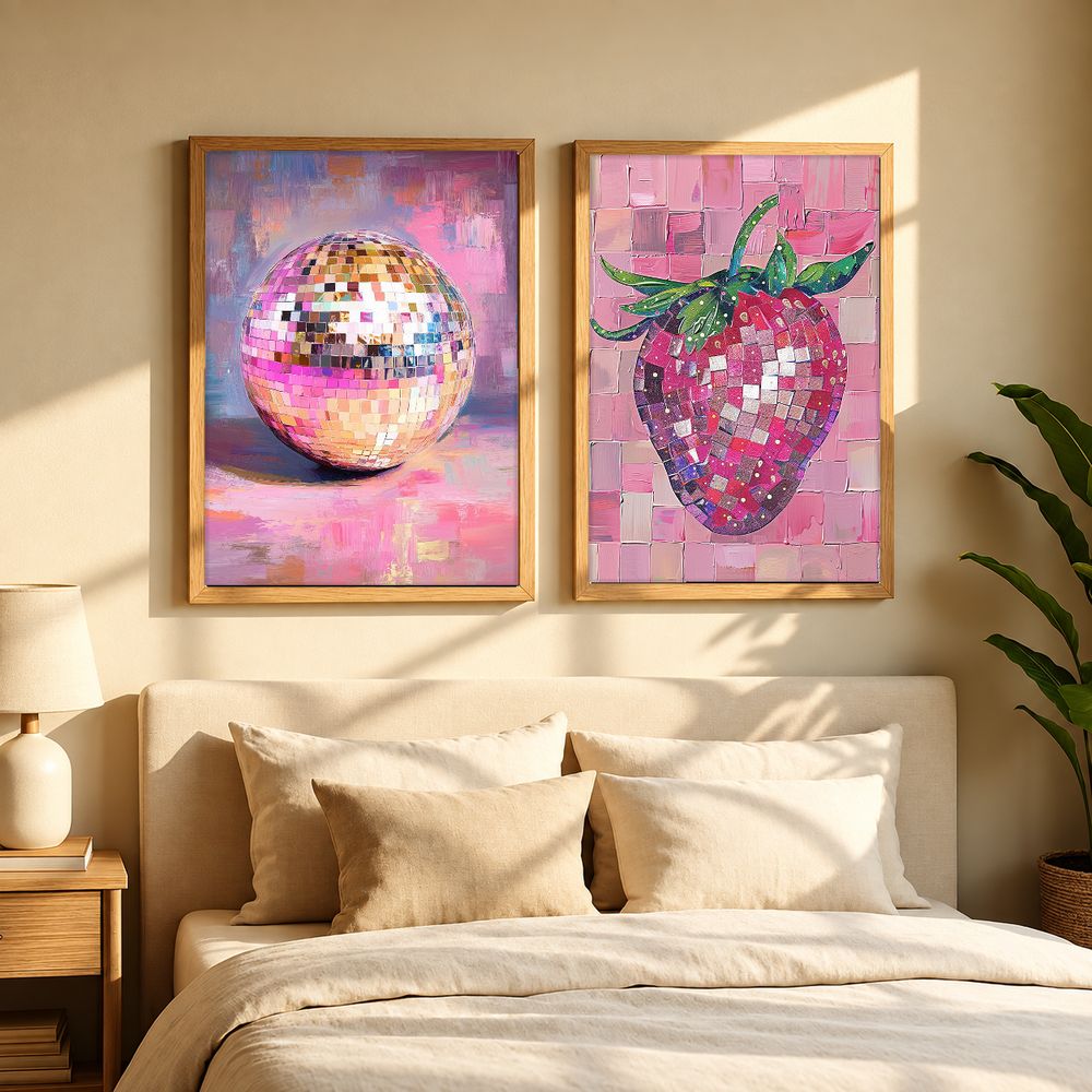Set de 2 cuadros decorativos que combinan