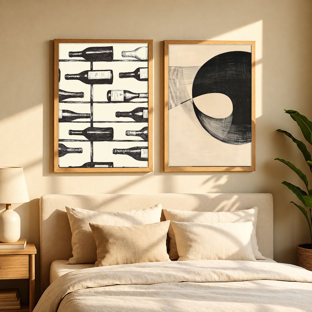 Set de 2 cuadros decorativos que combinan