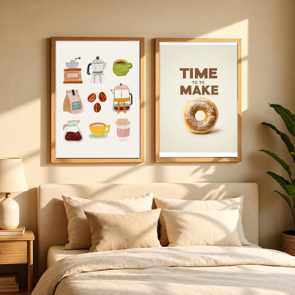 Set de 2 cuadros decorativos que combinan