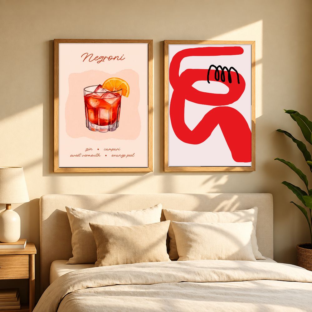 Set de 2 cuadros decorativos que combinan