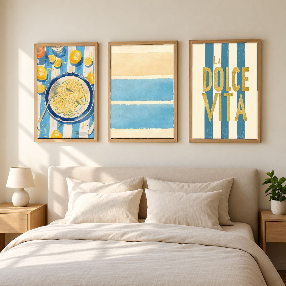 Set de 3 cuadros decorativos que combinan
