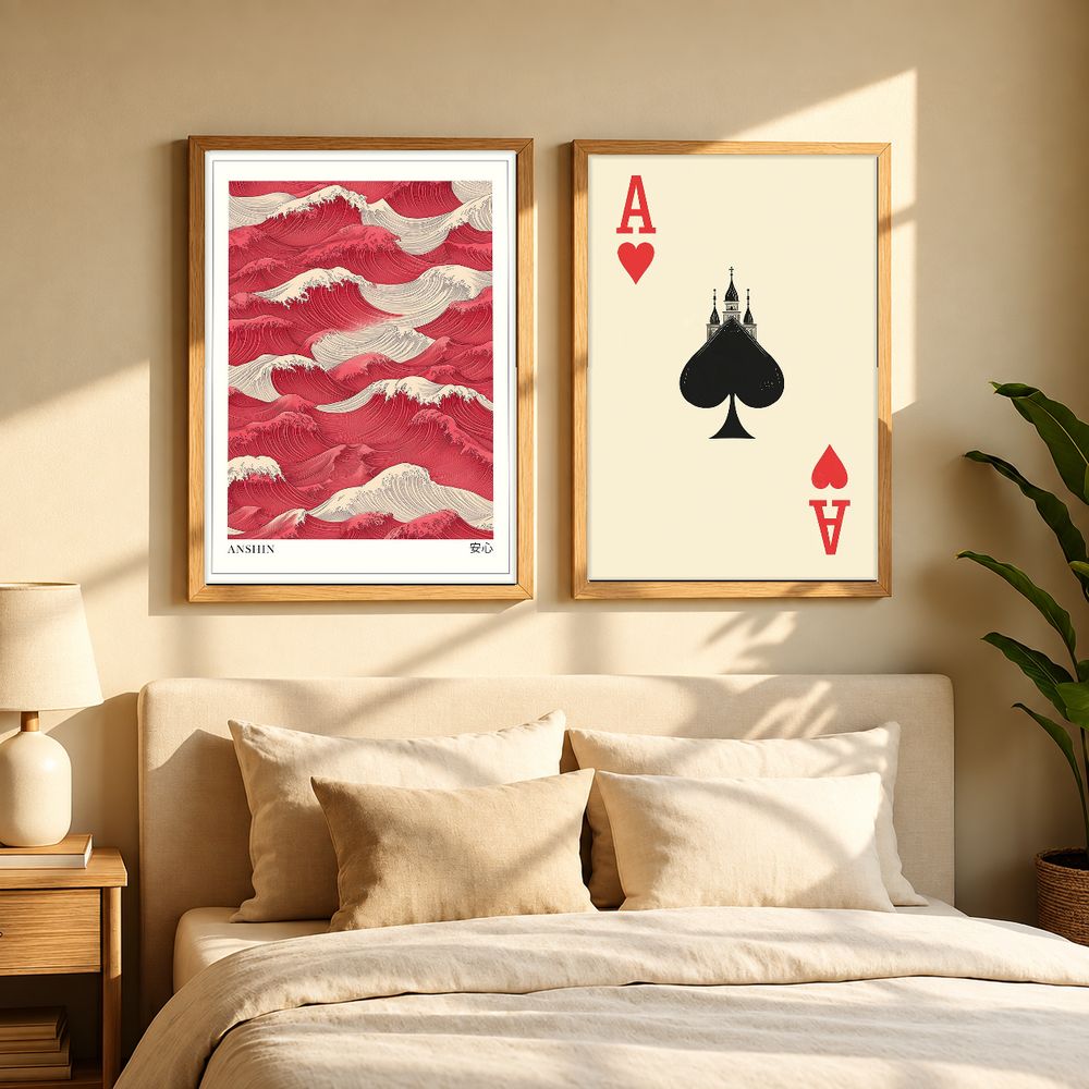 Set de 2 cuadros decorativos que combinan