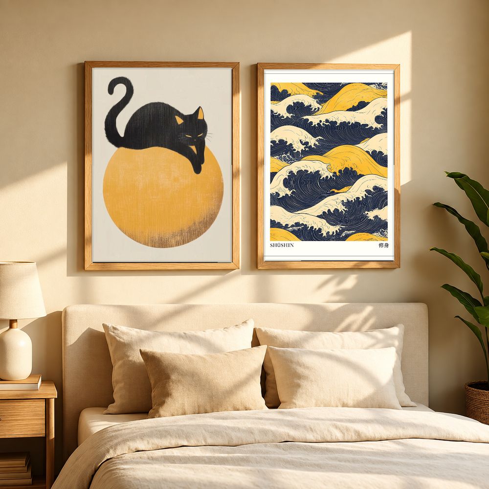 Set de 2 cuadros decorativos que combinan