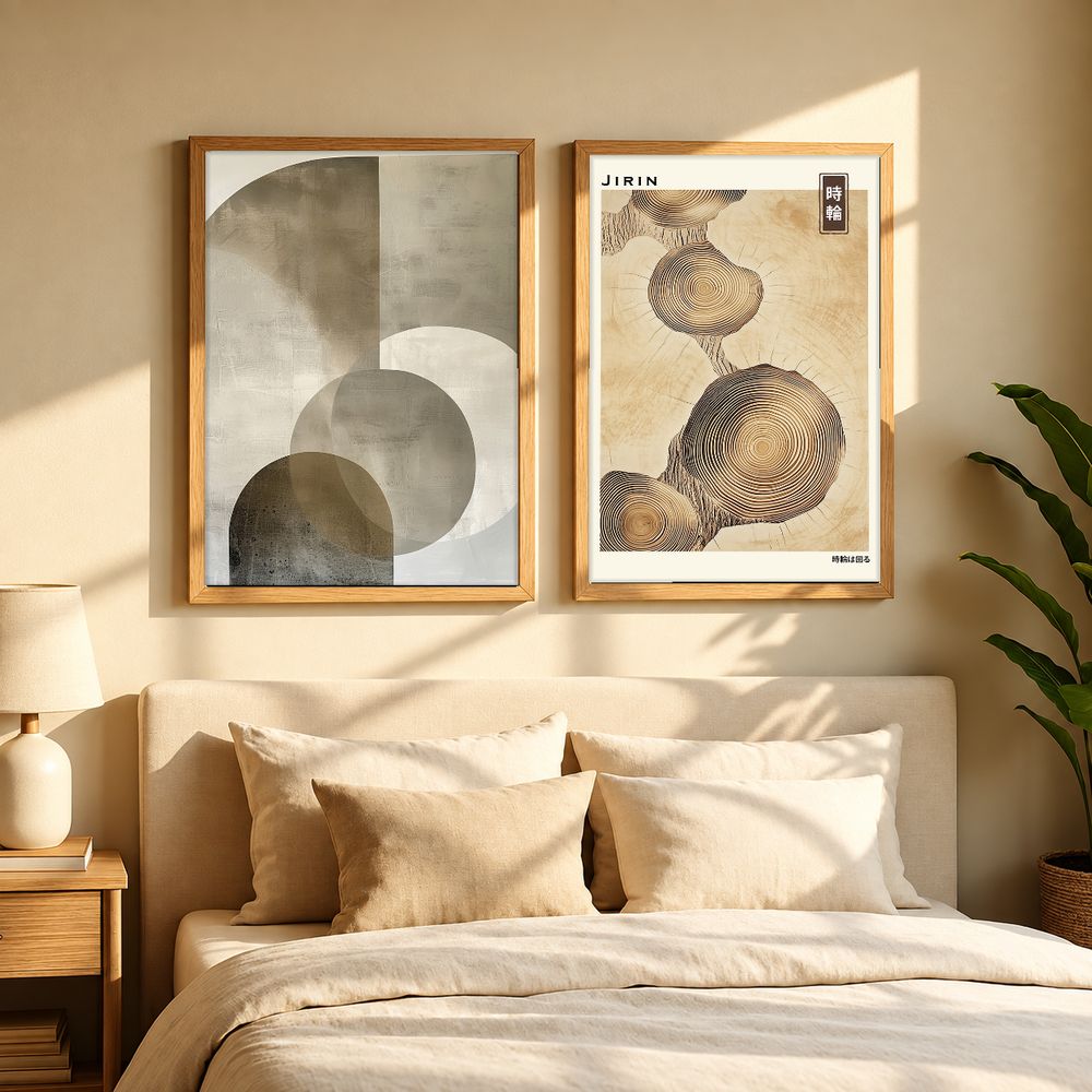Set de 2 cuadros decorativos que combinan