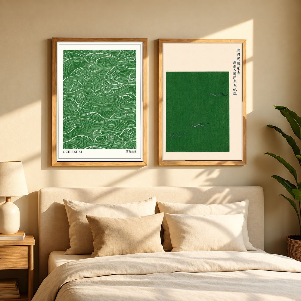 Set de 2 cuadros decorativos que combinan