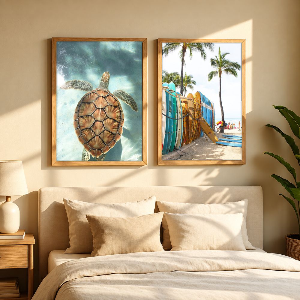 Set de 2 cuadros decorativos que combinan