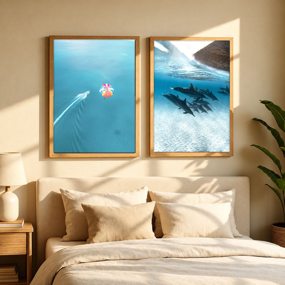 Set de 2 cuadros decorativos que combinan