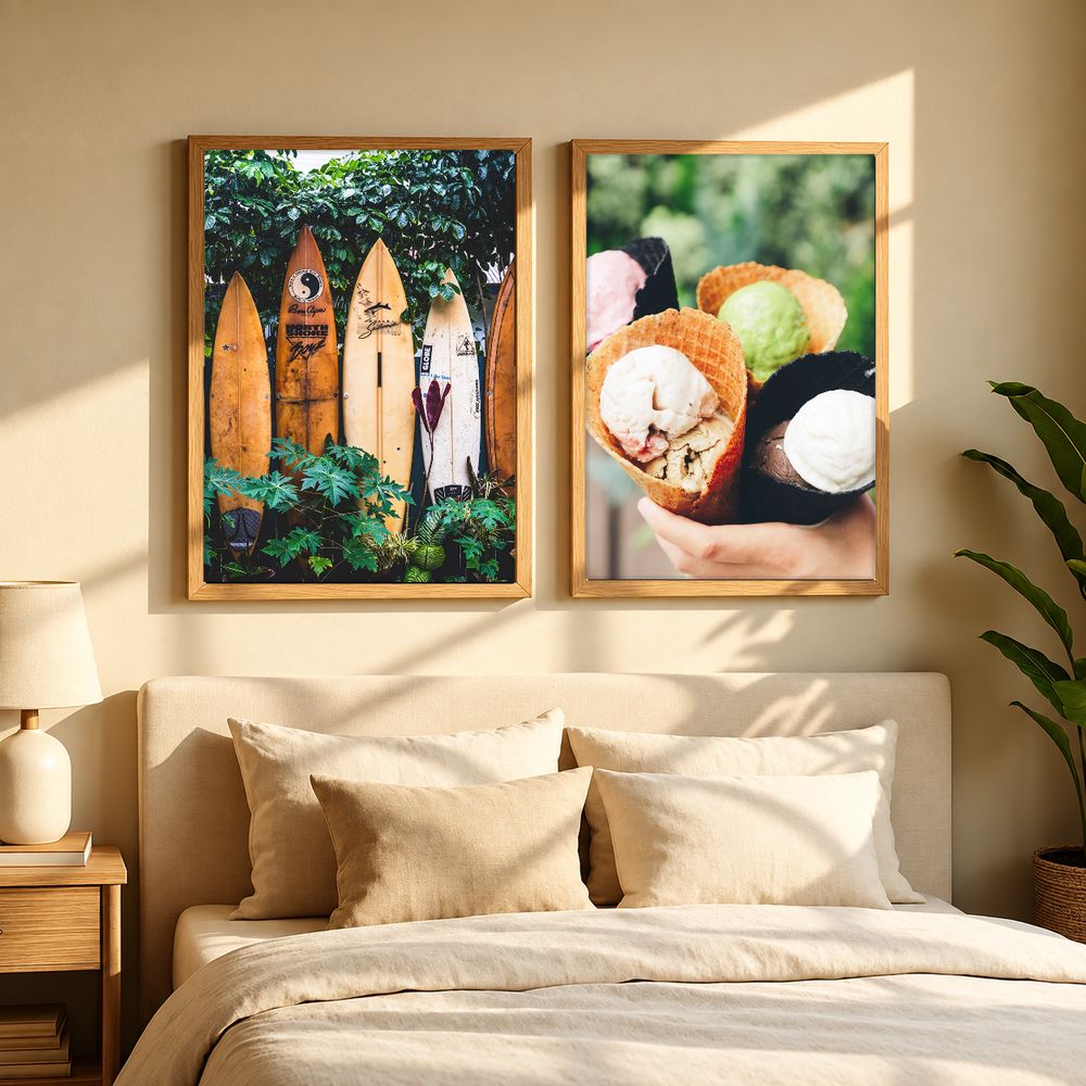 Set de 2 cuadros decorativos que combinan
