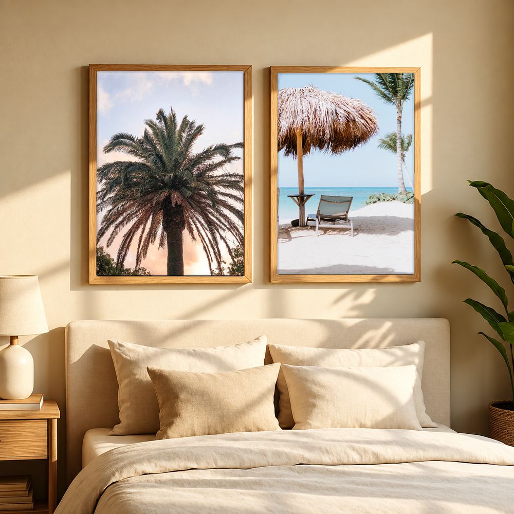 Set de 2 cuadros decorativos que combinan