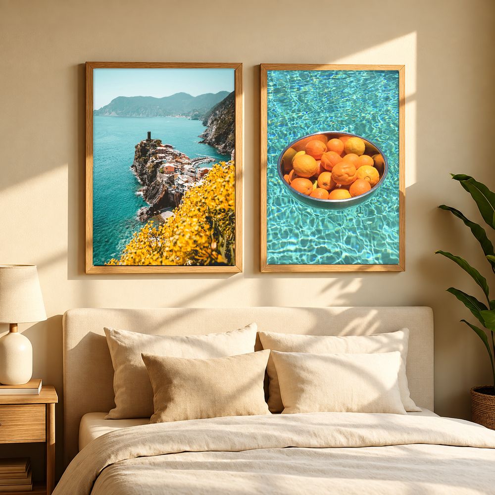 Set de 2 cuadros decorativos que combinan