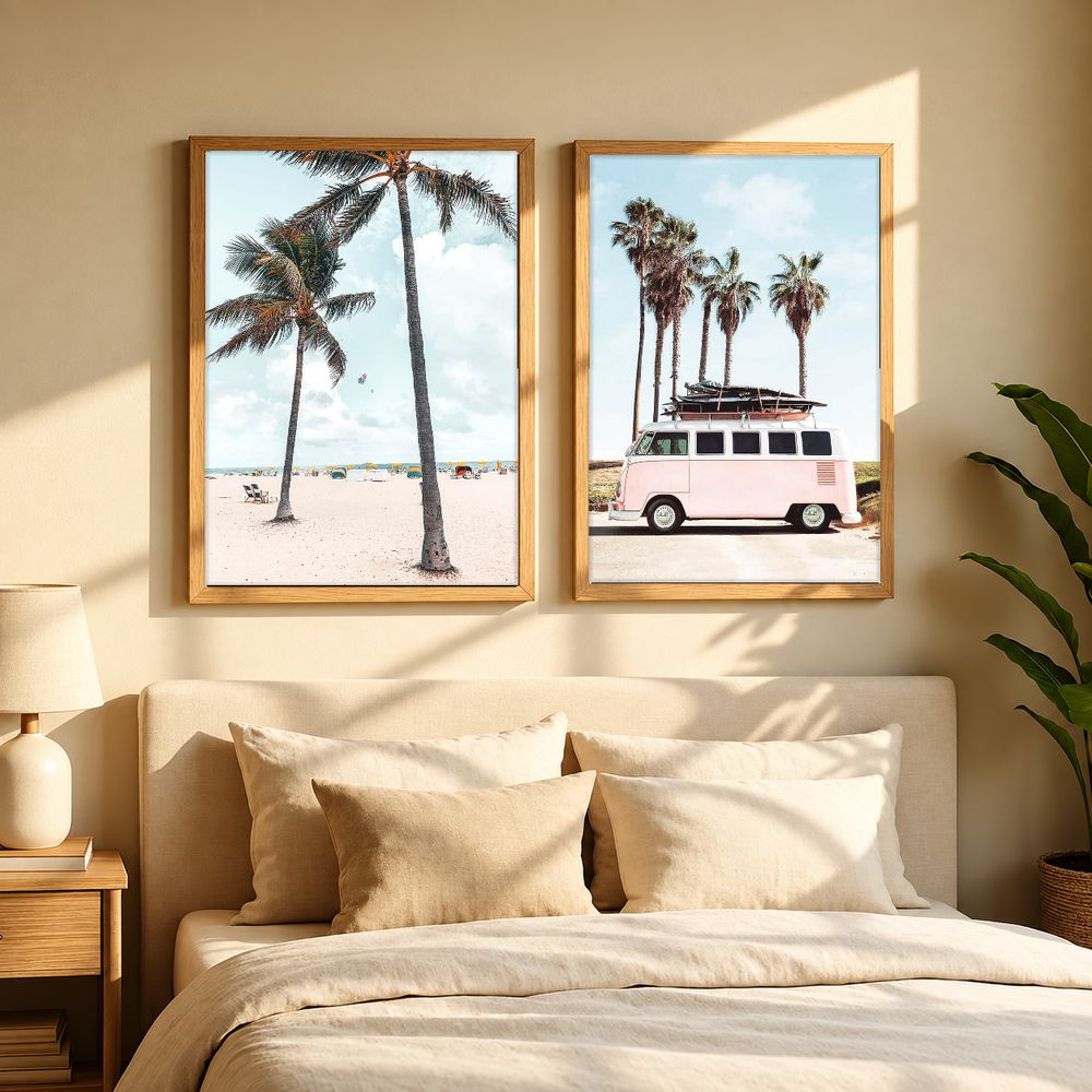 Set de 2 cuadros decorativos que combinan