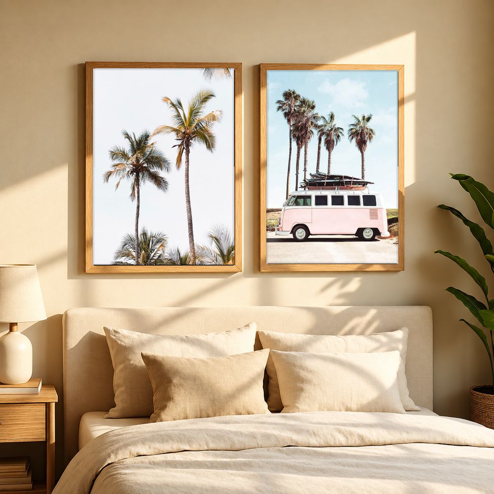 Set de 2 cuadros decorativos que combinan