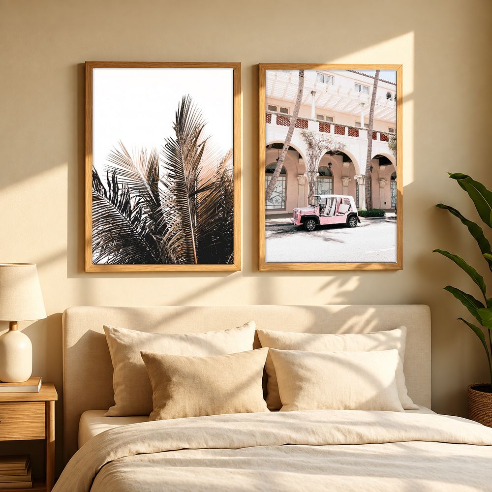 Set de 2 cuadros decorativos que combinan