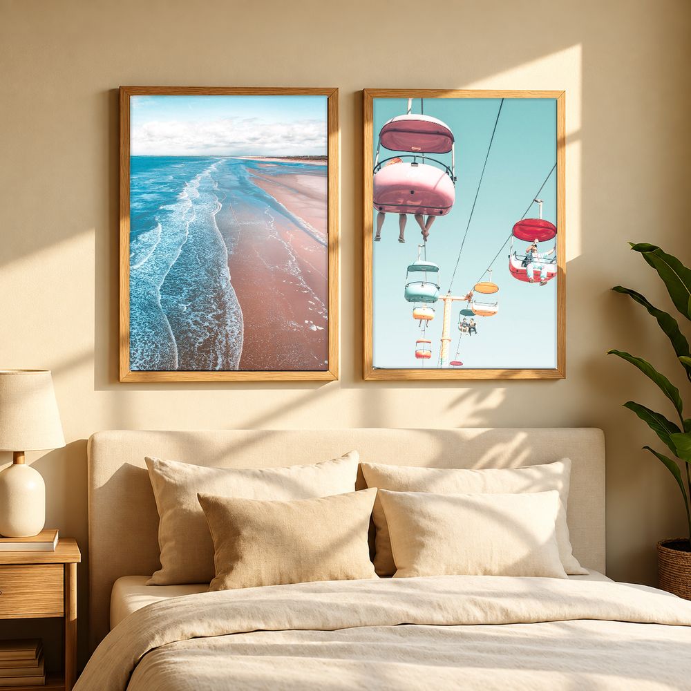 Set de 2 cuadros decorativos que combinan