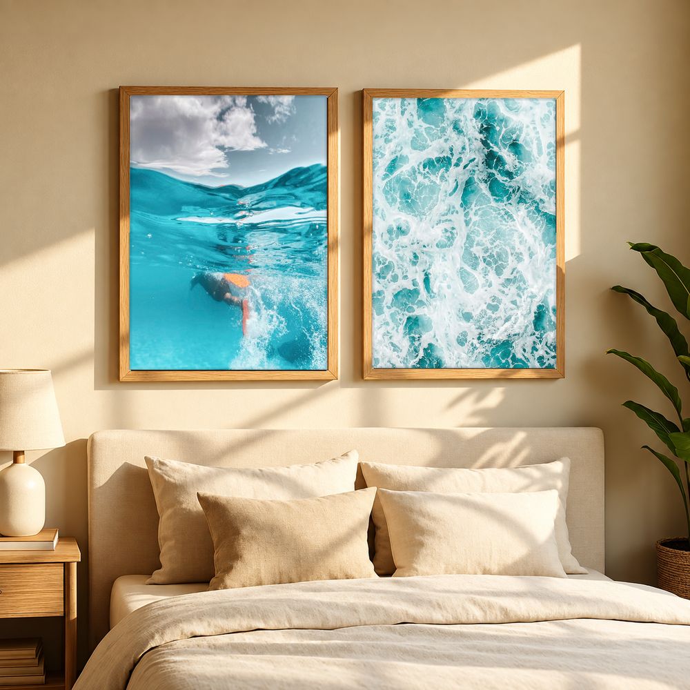 Set de 2 cuadros decorativos que combinan