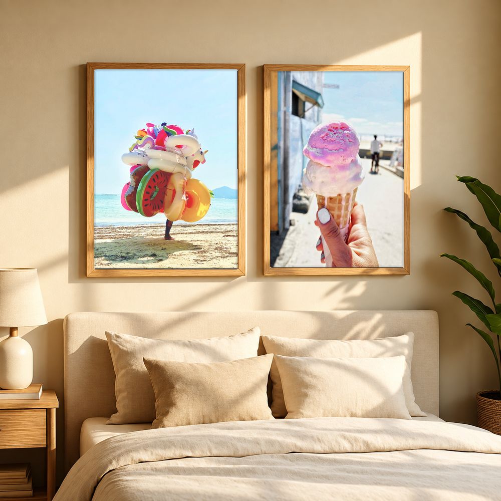Set de 2 cuadros decorativos que combinan