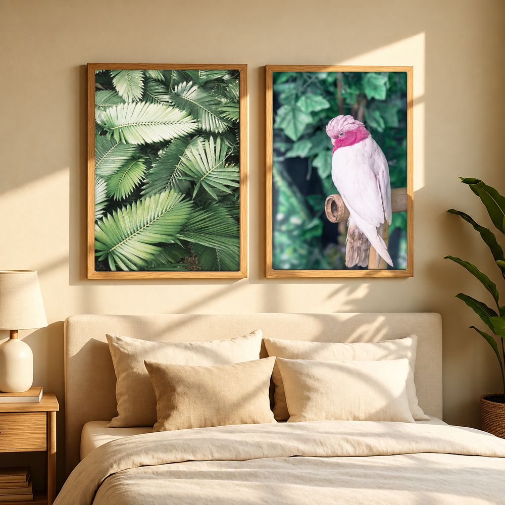 Set de 2 cuadros decorativos que combinan