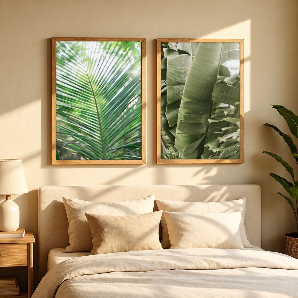 Set de 2 cuadros decorativos que combinan