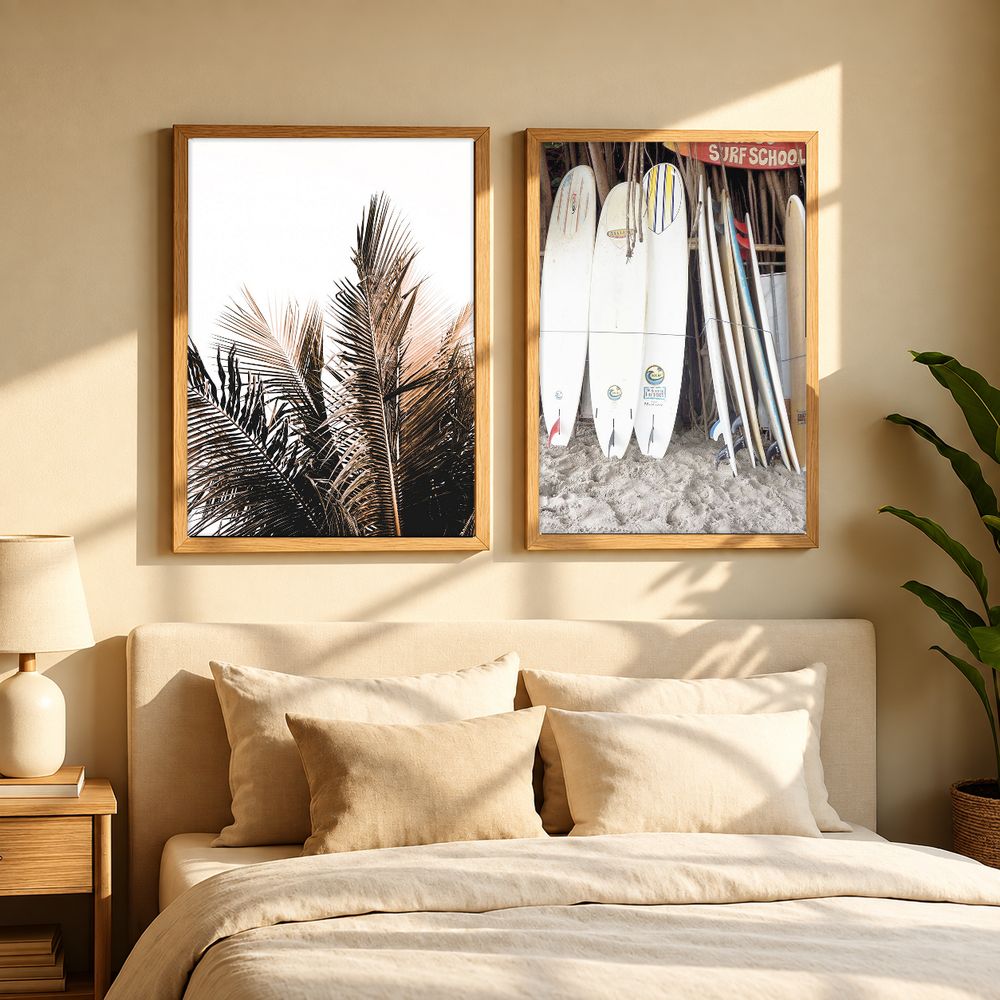 Set de 2 cuadros decorativos que combinan