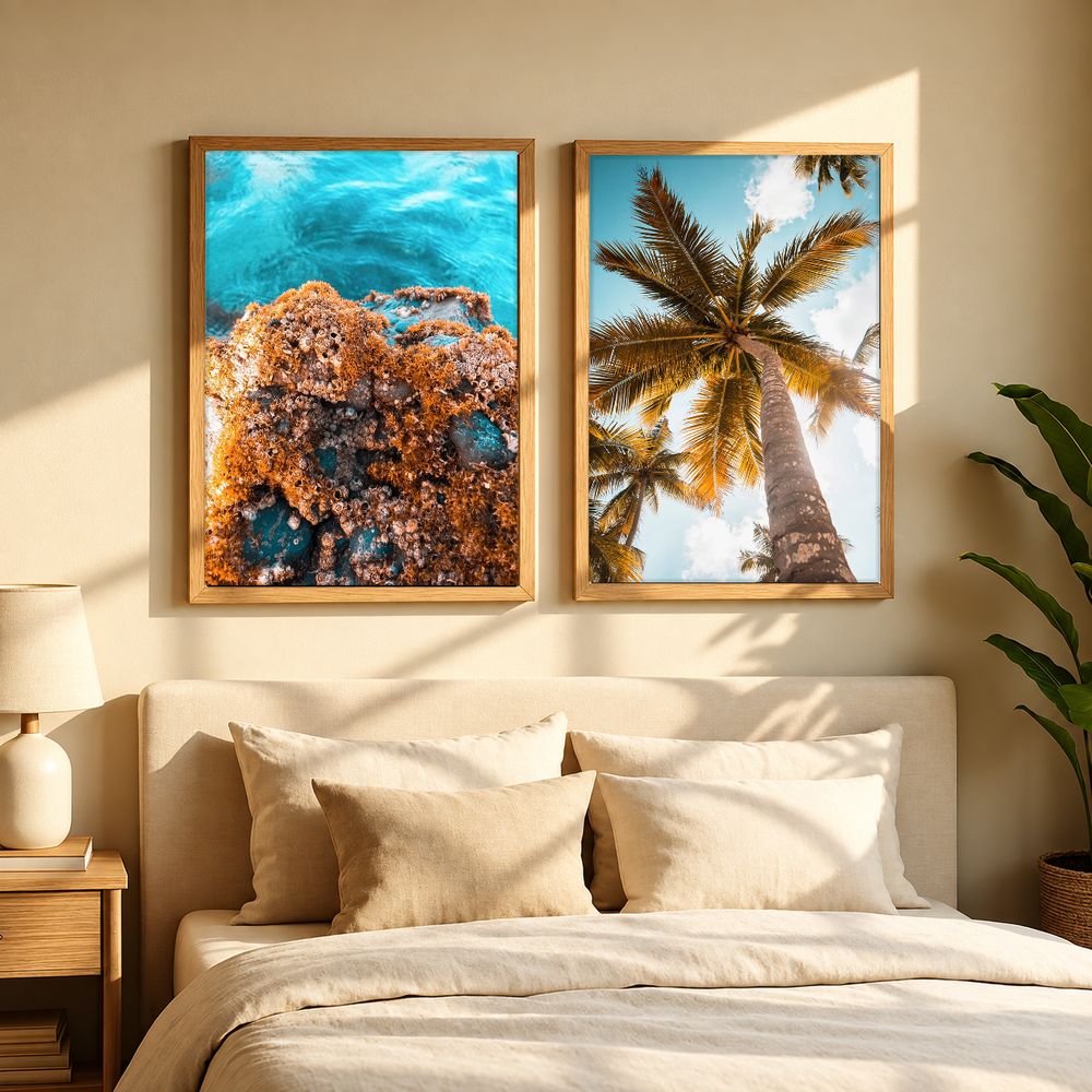 Set de 2 cuadros decorativos que combinan