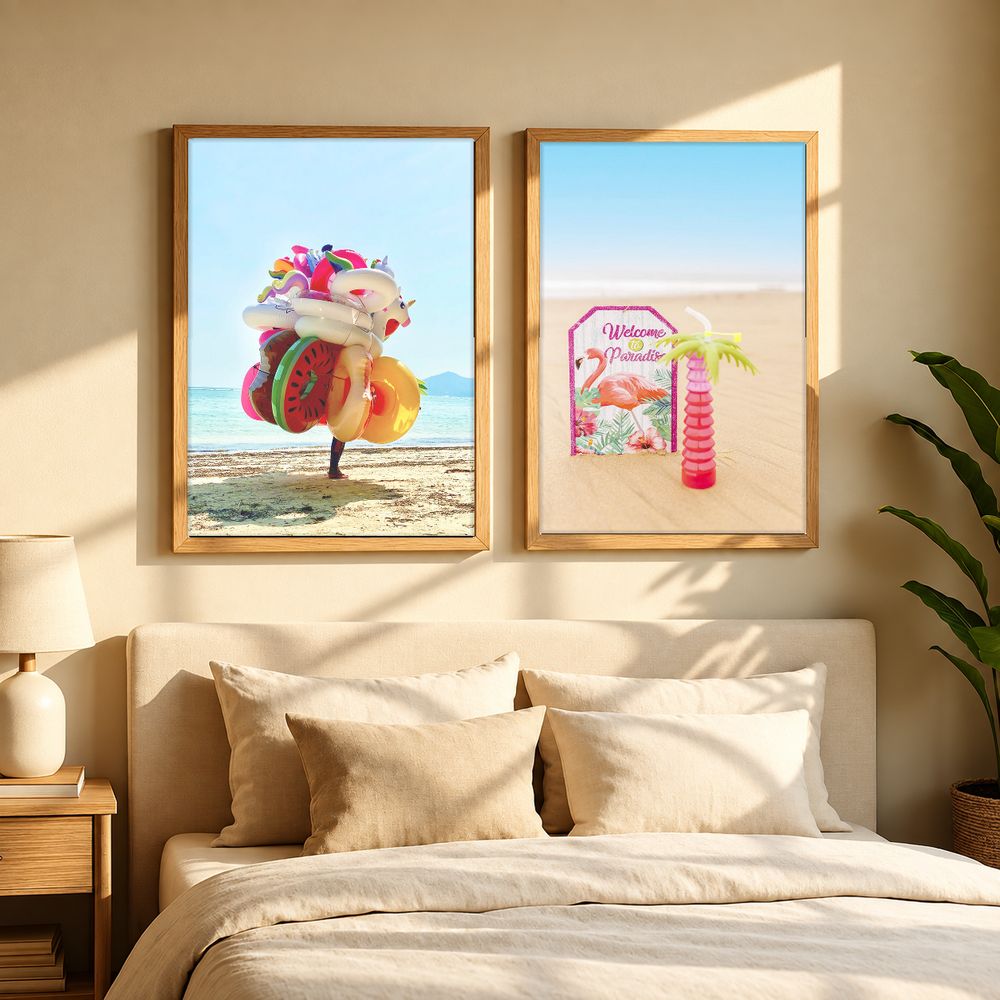 Set de 2 cuadros decorativos que combinan