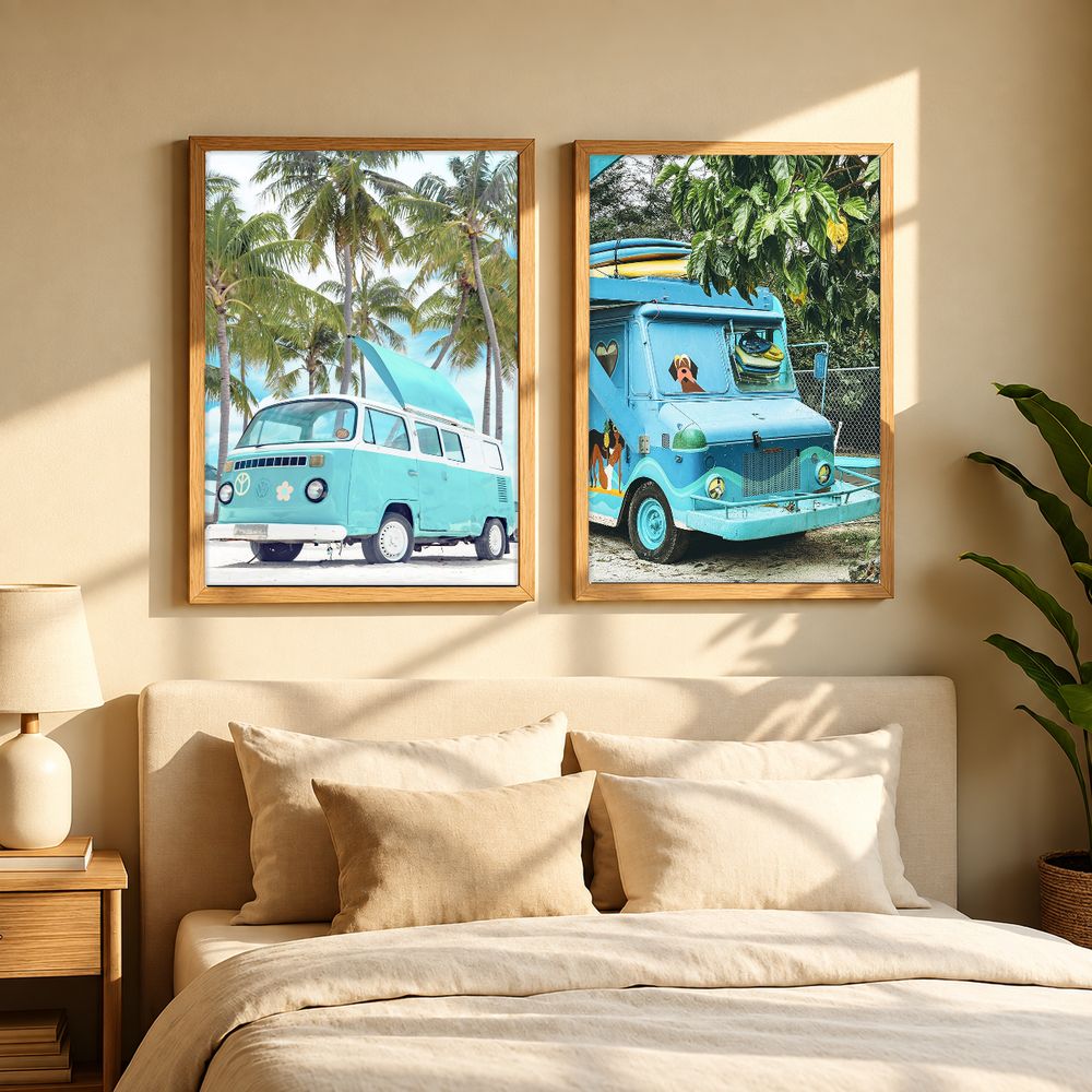 Set de 2 cuadros decorativos que combinan