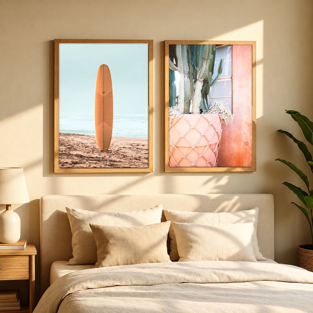 Set de 2 cuadros decorativos que combinan