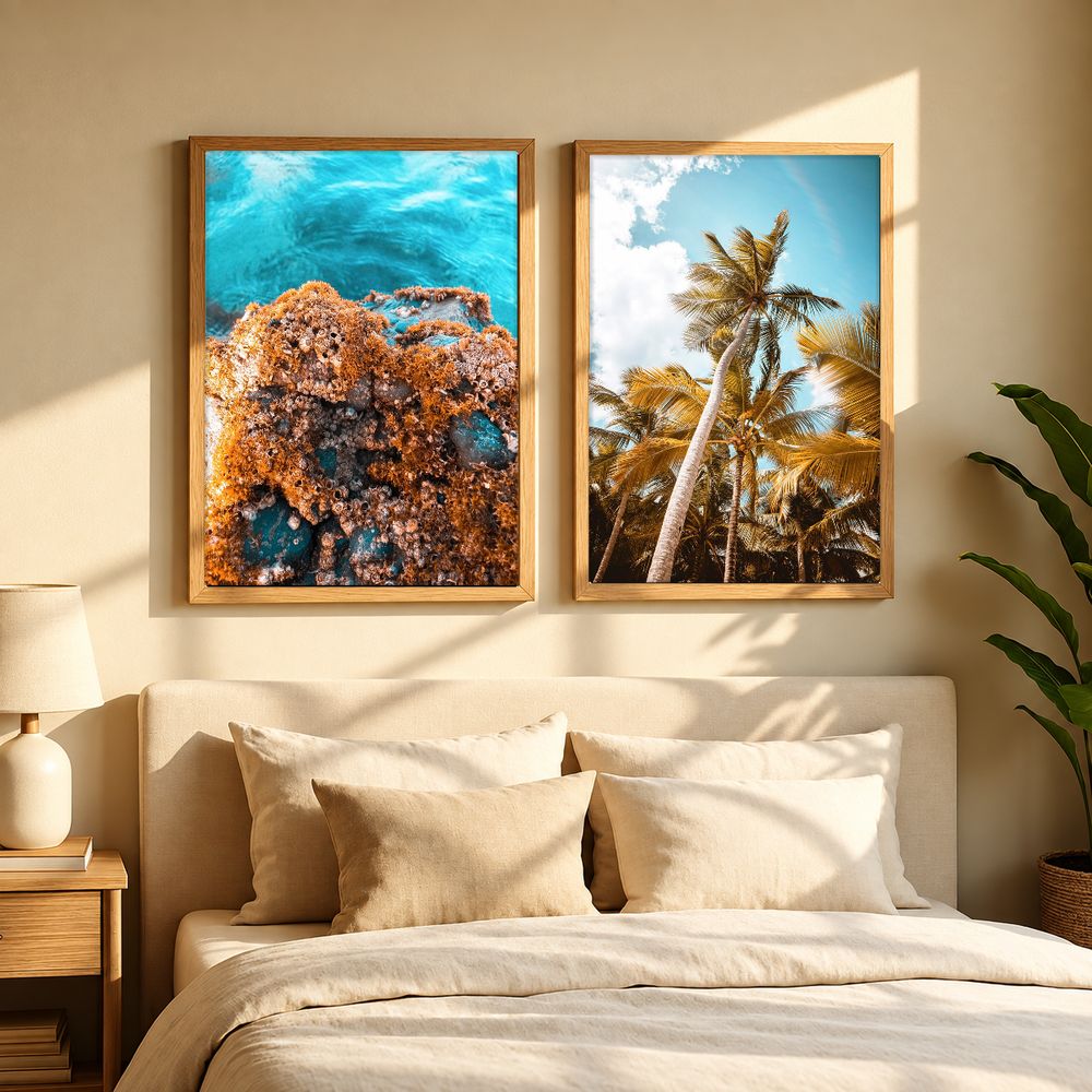 Set de 2 cuadros decorativos que combinan