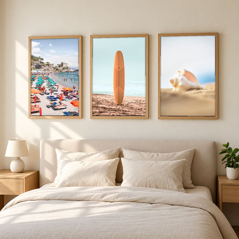 Set de 3 cuadros decorativos que combinan
