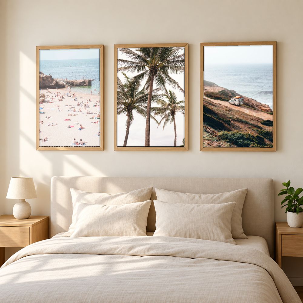 Set de 3 cuadros decorativos que combinan