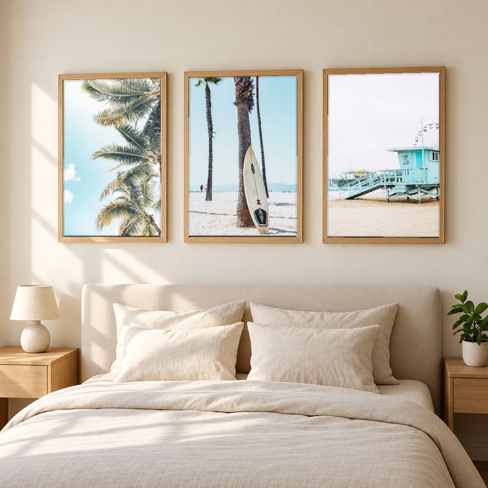 Set de 3 cuadros decorativos que combinan