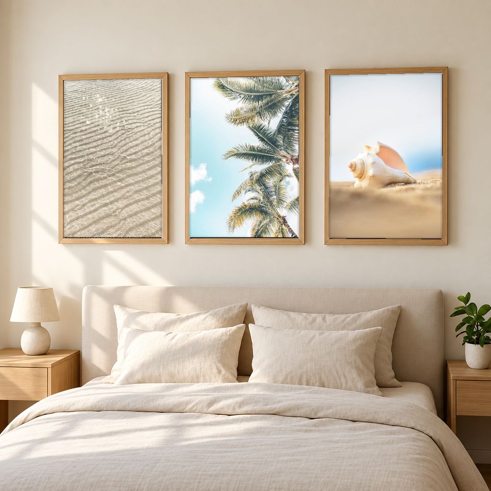 Set de 3 cuadros decorativos que combinan