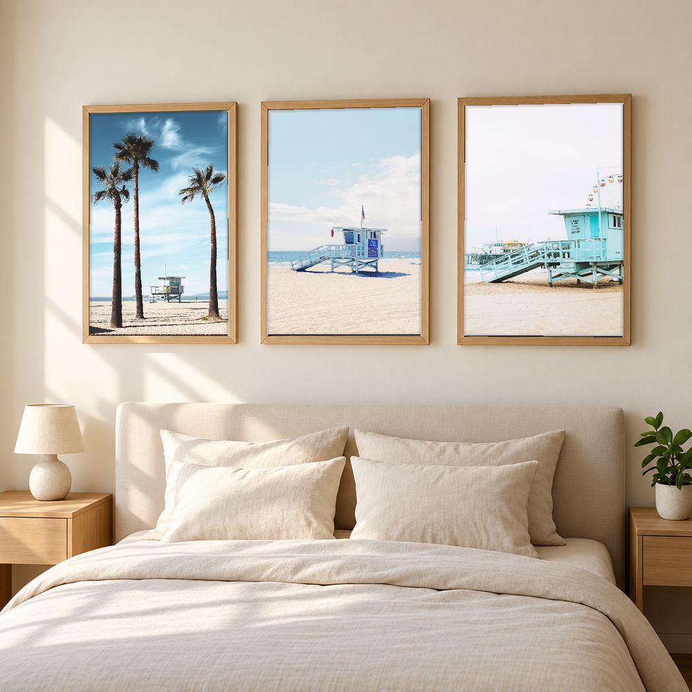 Set de 3 cuadros decorativos que combinan