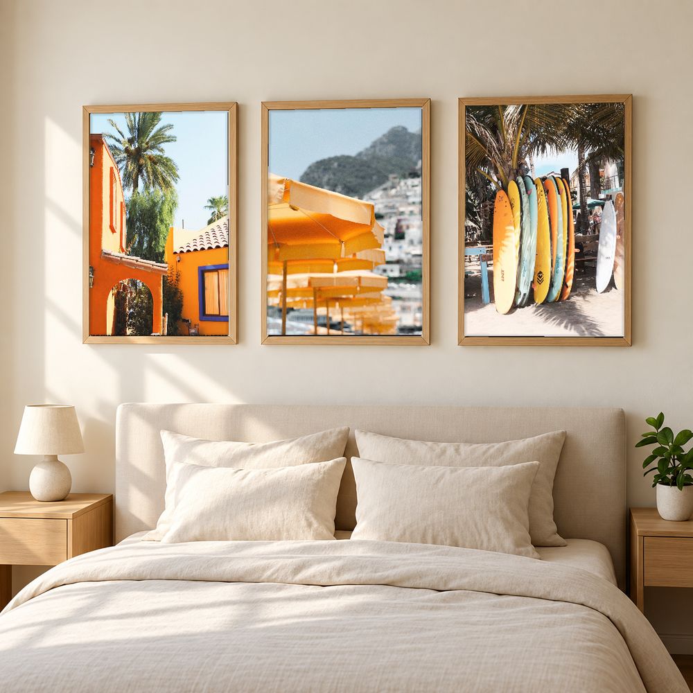 Set de 3 cuadros decorativos que combinan