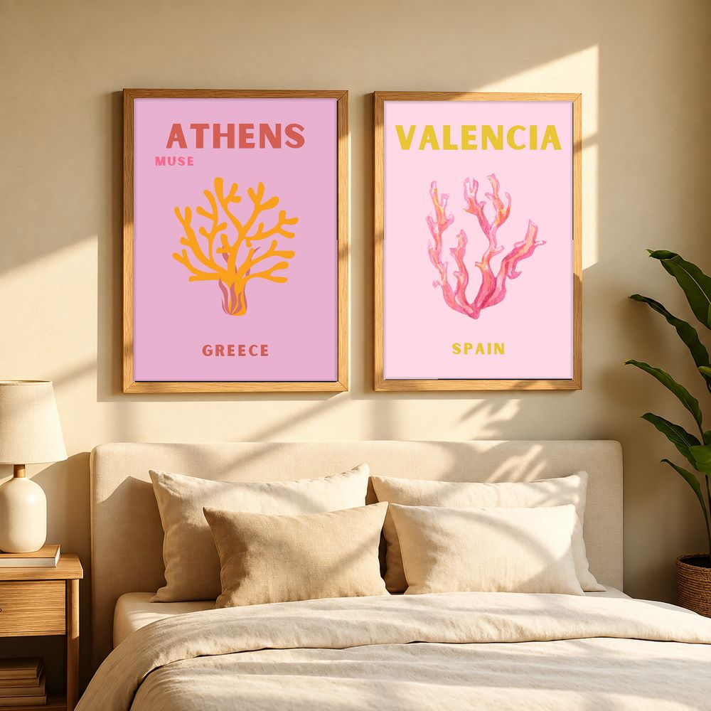 Set de 0 cuadros decorativos que combinan